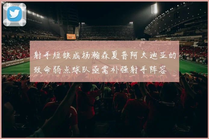 射手短缺成杨瀚森夏普阿夫迪亚的致命弱点球队亟需补强射手阵容